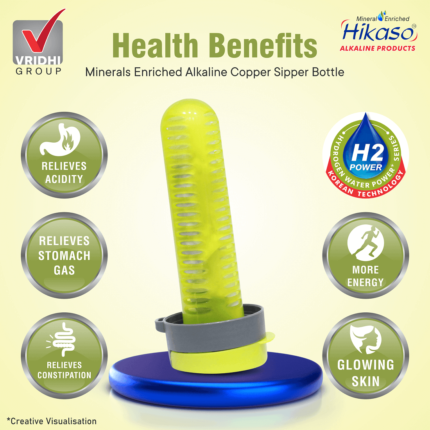 Minerals Enriched Alkaline Copper Sipper Bottle