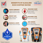 Alkaline Rich Copper Water