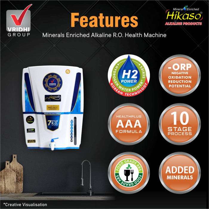 Minerals Enriched Alkaline RO Health Machine